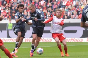 Nach Doppelpack Burkardt: Frankfurt gibt Sieg aus der Hand