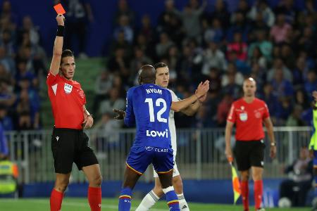 Vor Clasico: Real schlägt Getafe nach Blitz-Platzverweis Vor Clasico: Real schlägt Getafe nach Blitz-Platzverweis