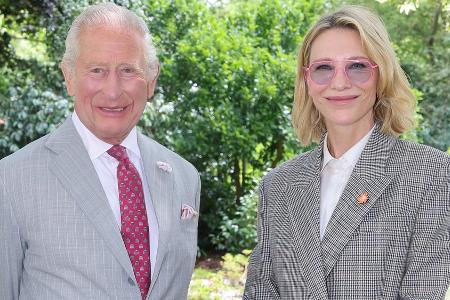 König Charles und Cate Blanchett: Heimliches Podcast-Interview König Charles und Cate Blanchett: Heimliches Podcast-Interview