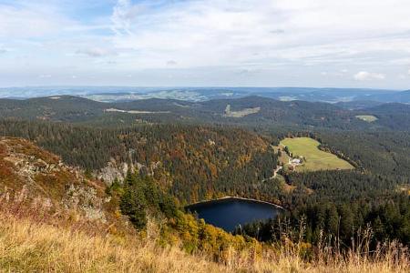 Feldsee vom Feldberg, Schwarzwald