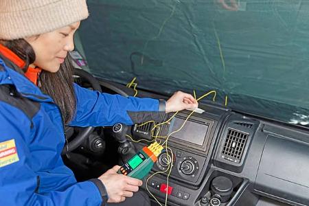 Isoliermatten im Test - Datenlogger Isoliermatten im Test - Datenlogger