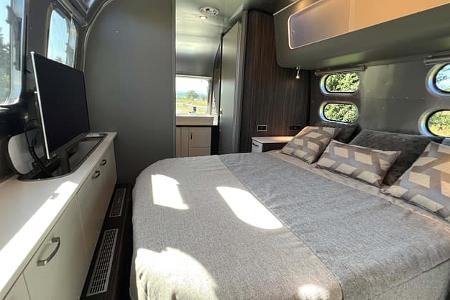 Airstream IB 25 Bett Schlafposition