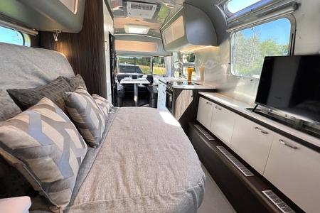 Airstream IB 25 Bett Mittelposition