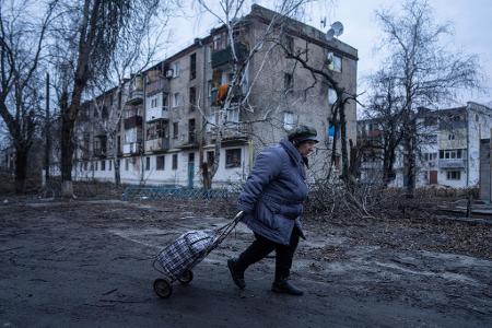 Die Stadt Kupjansk im Osten der Ukraine gerät immer mehr unter Kontrolle russischer Truppen. (Archivbild)
