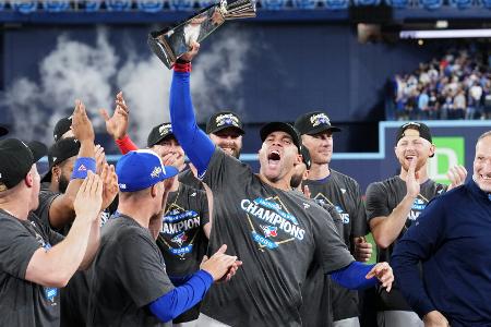 Baseball: Blue Jays erstmals seit 1993 in World Series Baseball: Blue Jays erstmals seit 1993 in World Series