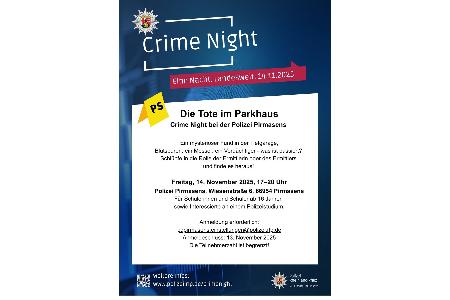 Veranstaltungsplakat (Foto: Polizei RP)