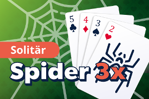 Solitär Spider Triple