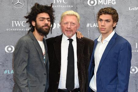 Boris Becker genießt Reunion mit seinen vielbeschäftigten Söhnen Boris Becker genießt Reunion mit seinen vielbeschäftigten Söhnen