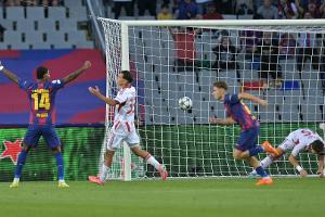 Barca schießt sich für den Clásico warm