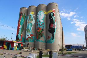 An der Donau in Belgrad stehen im Viertel Dorcol die "Silosi" (Silos), die zu einem Partyareal geworden sind. (Archivbild)