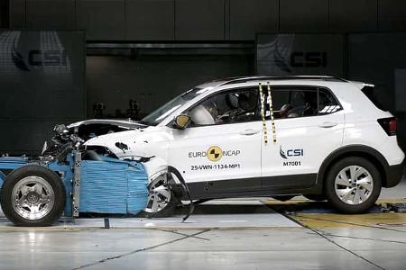 EuroNCAP-Crashtest VW T-Cross