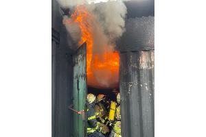 Zusätzliches Atemschutztraining für die Kalkarer Feuerwehr