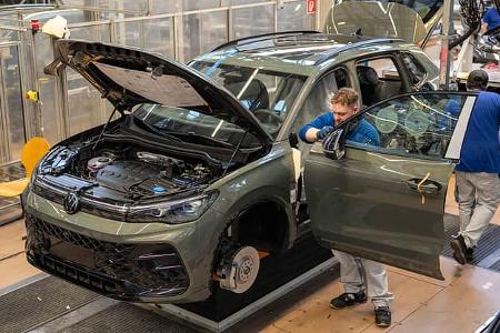 VW Tiguan Produktion Wolfsburg