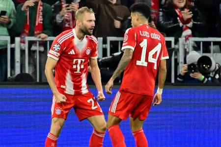 FC Bayern vs. Club Brügge: Noten und Einzelkritik - Der FC Bayern hat am Mittwoch seine imposante Siegesserie in der Champions League fortgesetzt. Gegen Brügge ließen die Münchner gerade vor der Pause mächtig die Muskeln spielen, danach brachte man einen ungefährdeten 4:0-Erfolg abgezockt ins Ziel. Alle Bayern-Stars in der Einzelkritik: FC Bayern vs. Club Brügge: Noten und Einzelkritik - Der FC Bayern hat am Mittwoch seine imposante Siegesserie in der Champions League fortgesetzt. Gegen Brügge ließen die Münchner gerade vor der Pause mächtig die Muskeln spielen, danach brachte man einen ungefährdeten 4:0-Erfolg abgezockt ins Ziel. Alle Bayern-Stars in der Einzelkritik: