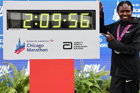 Doping: Marathon-Weltrekordlerin Chepngetich gesperrt