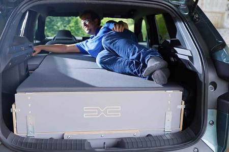 Liegen vorne, Dacia, Duster, Sleep Pack, Camping, Auto Liegen vorne, Dacia, Duster, Sleep Pack, Camping, Auto
