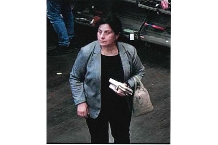 Lichtbild der unbekannten Täterin