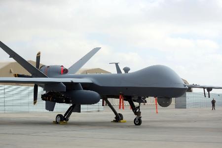 Während des Gaza-Kriegs kamen US-Drohnen vom Typ MQ-9 Reaper zum Einsatz. (Archivbild)