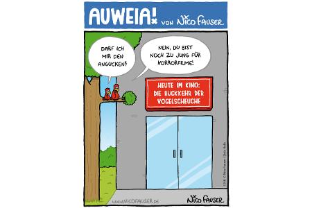 Alltäglicher Humor und Vögel AUWEIA