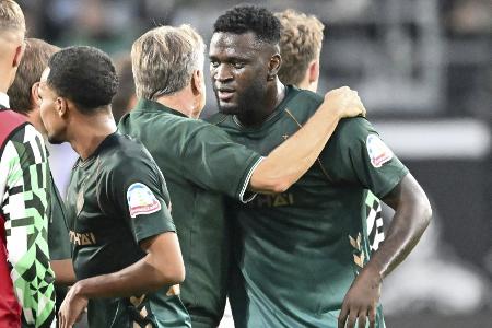 Steffen lobt Debütant Boniface: 