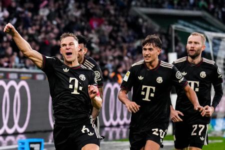 FC Bayern in Gladbach: Noten und Einzelkritik - Der FC Bayern hat seinen Lauf am Samstag in Gladbach fortgesetzt. Im Borussia-Park profitierten die Münchner von einer frühen Roten Karte. Nach der Pause stellte man dann die Weichen für einen standesgemäßen 3:0-Erfolg. Alle Bayern-Stars in der Einzelkritik: