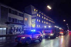 Verbranntes Essen löste den Einsatz aus.