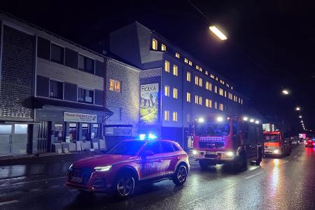Verbranntes Essen löste den Einsatz aus.