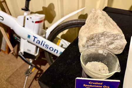 Lithium wird auch für E-Bike-Batterien gebraucht.