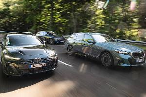 Drei Kombis für die Ewigkeit Audi A6 Avant, BMW 5 Touring, Mercedes E-Klasse T