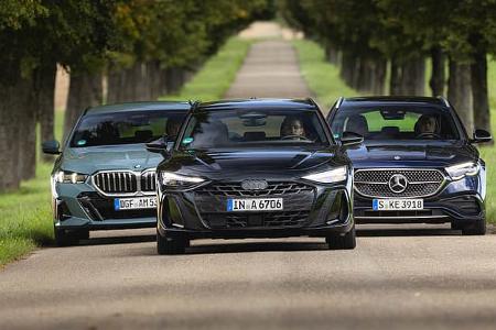 Audi A6 Avant, BMW 5 Touring, Mercedes E-Klasse T Audi A6 Avant, BMW 5 Touring, Mercedes E-Klasse T