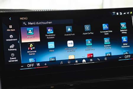 BMW 5 Touring, Display BMW 5 Touring, Display