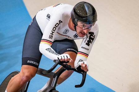 Bahnrad-WM: Augenstein im Omnium spät abgehängt