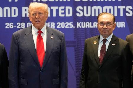 Trump ist Ehrengast bei Asean-Gipfel in Malaysia. 