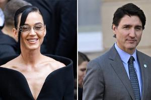 Katy Perry und Justin Trudeau: Hand in Hand im Theater in Paris