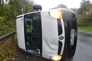 Unfall auf der L306 am 25. Oktober