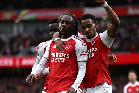 Arsenal baut Tabellenführung aus - ManCity patzt Arsenal baut Tabellenführung aus - ManCity patzt