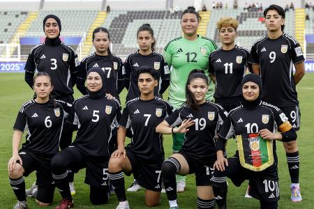 Afghanische Fußballerinnen zurück auf der FIFA-Bühne Afghanische Fußballerinnen zurück auf der FIFA-Bühne