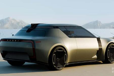 Skoda 1000 MBX Designstudie auf historischer Basis Skoda 1000 MBX Designstudie auf historischer Basis