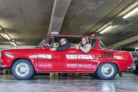 Skoda 1000 MBX Designstudie auf historischer Basis Skoda 1000 MBX Designstudie auf historischer Basis