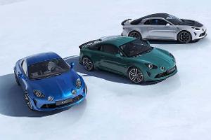 Mit diesem Trio läuft die Uhr für den A110 ab Alpine A110 Modellfamilie