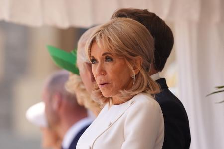 Brigitte Macron wehrt sich gerichtlich gegen Verschwörungserzählungen. (Archivbild)