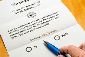 Rekordbeteiligung bei Olympia-Wahl in München