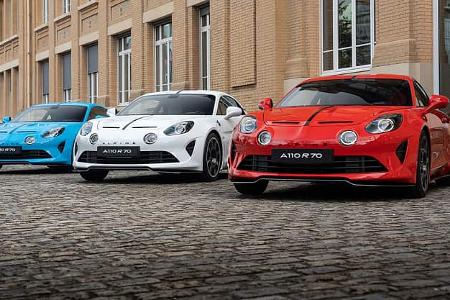 Alpine A110 R 70 Sportwagen Sondermodell Alpine A110 R 70 Sportwagen Sondermodell