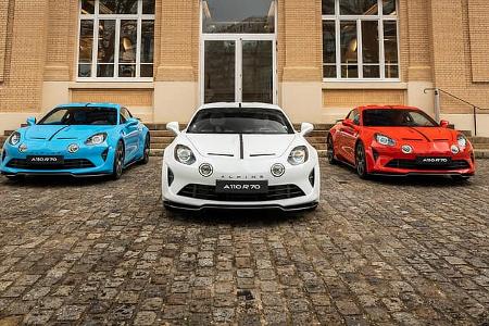 Alpine A110 R 70 Sportwagen Sondermodell Alpine A110 R 70 Sportwagen Sondermodell