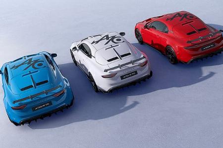 Alpine A110 R 70 Sportwagen Sondermodell Alpine A110 R 70 Sportwagen Sondermodell