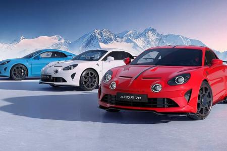 Alpine A110 R 70 Sportwagen Sondermodell Alpine A110 R 70 Sportwagen Sondermodell