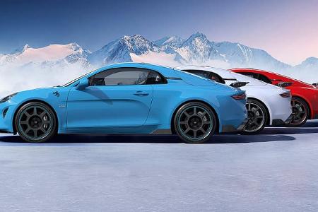 Alpine A110 R 70 Sportwagen Sondermodell Alpine A110 R 70 Sportwagen Sondermodell