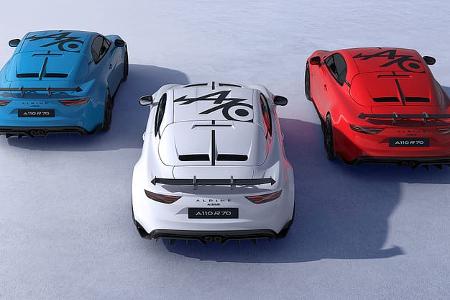 Alpine A110 R 70 Sportwagen Sondermodell Alpine A110 R 70 Sportwagen Sondermodell