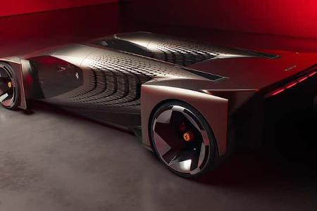 Ferrari F76 Hypercar Sportwagen Studie Concept Car Showcar NFT Ferrari F76 Hypercar Sportwagen Studie Concept Car Showcar NFT