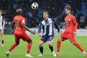 Finaltraum lebt: Hertha BSC erreicht Pokal-Achtelfinale